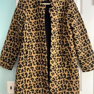 Leopard print jacket